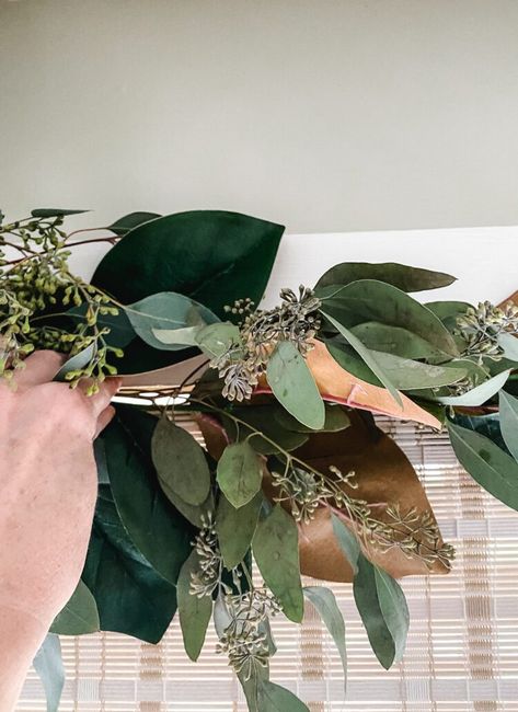 Hydrangea Christmas, Hydrangea Garland, Magnolia Garland, Endless Summer Hydrangea, Fall Hydrangea, Dried Hydrangeas, Hydrangea Not Blooming, Seeded Eucalyptus, Fall Garland