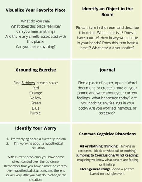 Coping Skills Activities, Grounding Exercises, Healthy Coping Skills, Counseling Activities, Coping Mechanism, Vie Motivation, Counseling Resources, Therapy Worksheets, Therapy Resources