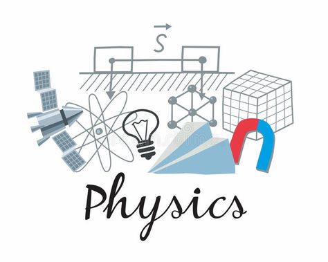 Physics Group Icon, Physics Icon Design, Physics Logo Design, Physics Aesthetic Art, Physics Icon, Physics Logo, Physics Illustration, Physics Wallpaper, Physics Design