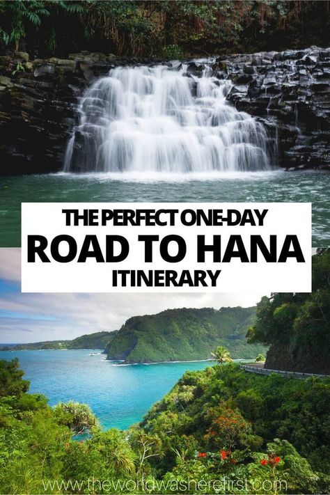 This Road to Hana itinerary will guide you through the most iconic stops on this gorgeous Maui highway! Hana Highway Maui, Hana Maui Hawaii, Hawaii In December, Best Beaches In Maui, Hawaii Cruise, Maui Snorkeling, Maui Itinerary, Plan A Day, Hawaii Itinerary