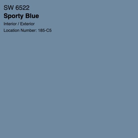 Sherwin Williams sw 6522 Sporty Blue Blue Sherwin Williams, Sherwin Williams Blue, Cottage House Exterior, Master Suite Addition, Front Door Inspiration, Blue Front Door, Painted Brick House, Studying Library, Boy Bedroom Design