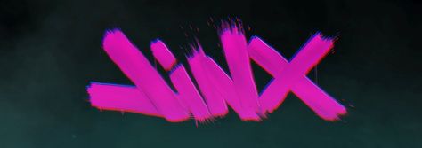 Jinx Was Here Wallpaper, Jinx Spray Paint, Jinx Pow Pow, Jinx Aesthetic Core, Jinx Monkey Symbol, Jinx Widgets, Jinx Banner, Jinx Arcane Aesthetic, Jinx Graffiti