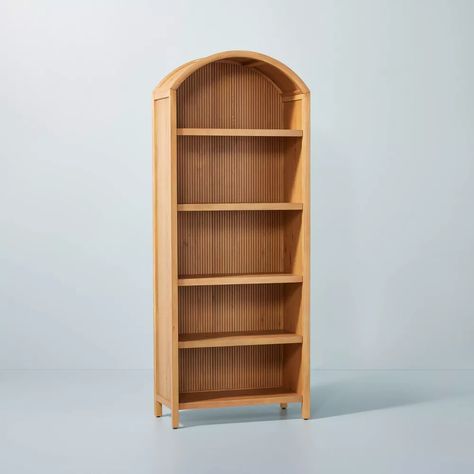 Arch Bookcase, Magnolia Furniture, Magnolia Collection, Hearth & Hand With Magnolia, Wood Arch, Hearth And Hand, Home Office Furniture, Wood Veneer, Furniture Collection