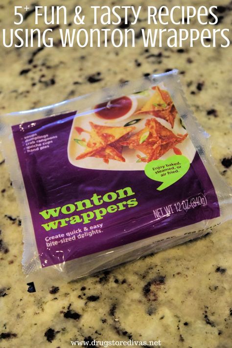 Wont Ton Wrapper Recipes, How To Use Wonton Wrappers, Ww Wonton Wrapper Recipes, Baked Wonton Wrapper Recipes Appetizers, Wonton Wraps Recipes, Won Ton Wrappers Recipe, Healthy Wonton Wrapper Recipes, Wonton Wrapper Recipes Dinner, Easy Wonton Wrapper Recipes