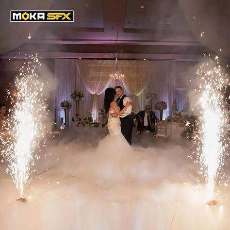 Wireless Remote Electric Firing System Sparkler wedding Cold Spark Machine Indoor Outdoor Firework for weddings _ - AliExpress Mobile Sparkler Wedding, Indoor Fireworks, Sparkler Exit Wedding, Wedding Fireworks, Dance Floor Wedding, Dream Wedding Decorations, Wedding Exits, Wedding Sparklers, Fancy Wedding Dresses