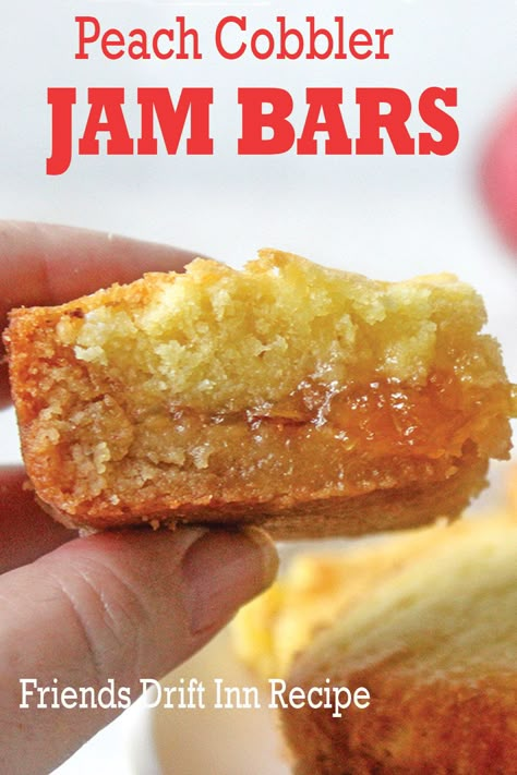 Uses For Peach Jam, Peach Jam Dessert Recipes, Peach Jam Dessert, Peach Jam Cake, Recipes Using Peach Preserves, Peach Jam Bars, Recipes Using Peach Jam, Peach Jam Cookies, Recipes With Peach Jam