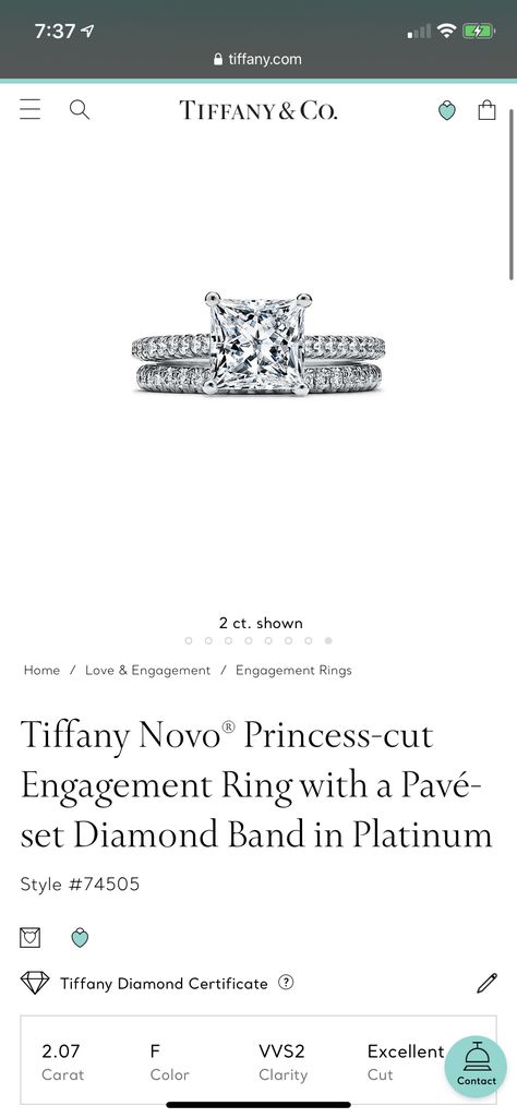 Tiffany And Co Engagement Rings, Engagement Ring Tiffany, Engagement Rings Princess Cut, Rings Princess Cut, Tiffany Engagement, Tiffany Engagement Ring, Tiffany Diamond, Engagement Rings Princess, Princess Cut Engagement Rings