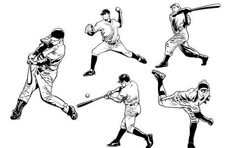 Baseball Players Set #AD , #SPONSORED, #affiliate, #Set, #Players, #Baseball Off Mortis Ghost, Baseball Drawings, Baseball Designs, Baseball Painting, Croquis Drawing, Baseball Vector, Doodle Characters, Baseball Art, Vintage Poster Design