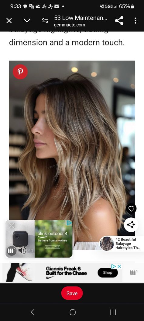 Balayage, Hair Styles, Hair