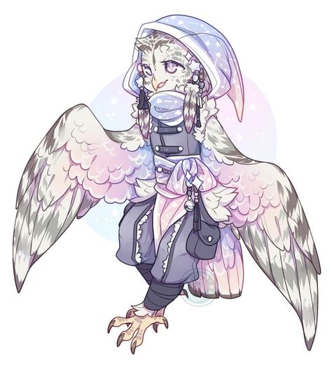 Bird People, Dnd Art, Mythical Creatures Art, Creature Concept Art, 판타지 아트, Creature Concept, Dnd Characters, Creature Design, Character Portraits