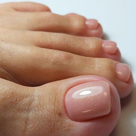 Pink Toe Nails, Easy Toe Nail Designs, Simple Toe Nails, Gel Toe Nails, Nagellack Trends, Toe Nail Color, Pretty Toe Nails, Cute Toe Nails, Summer Toe Nails