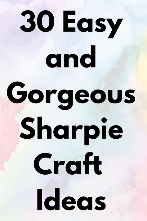 30 Easy and Gorgeous Sharpie Craft Ideas Sharpie On Canvas, Sharpie Stained Glass Craft, Sharpie Removal Everything, Sharpie Coffee Mug Diy, Sharpie Set, Decorate Mugs With Sharpies, Diy Sharpie Crafts, Sharpie Art Projects, Anthropologie Plates