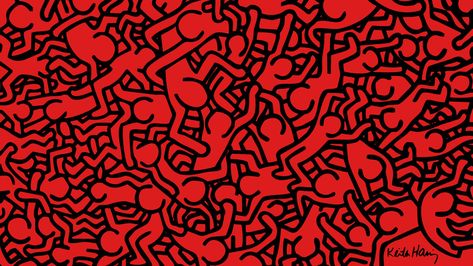 Keith Haring Windows Theme by ImpotentGrandpa Keith Haring Wallpaper, Keith Allen, Keith Haring Poster, Windows Themes, Keith Haring Art, Haring Art, Art Periods, Norman Rockwell, Keith Haring