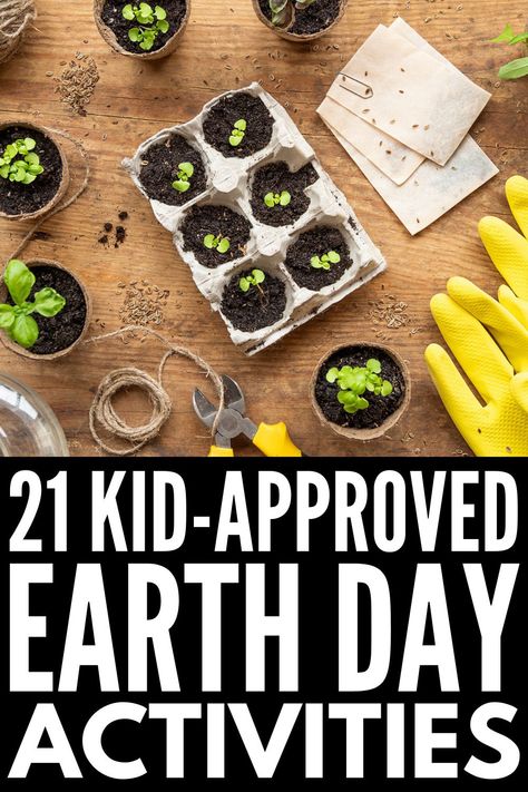 Earth Day Lessons For Kids, Earth Day Projects For Kids, Earth Day Kids Activities, Earth Club Ideas, Earth Day Activities For Kids Preschool, Save The Earth Projects For Kids, Earth Day Ideas For School, Outdoor Classroom Day Activities, Earth Day Planting Activities For Kids