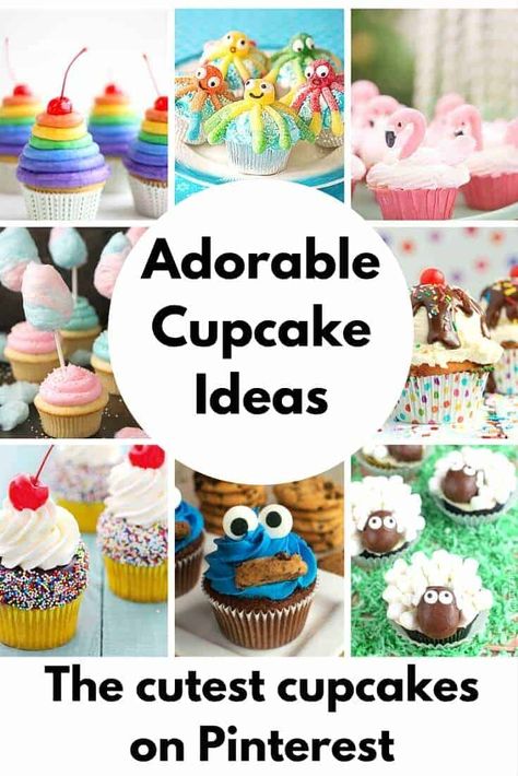 Best Easy Dessert, Cupcakes Princess, Cutest Cupcakes, Kids Birthday Cupcakes, Deco Cupcake, Best Easy Dessert Recipes, Cone Cupcakes, Ice Cream Cone Cupcakes, Princess Pinky Girl