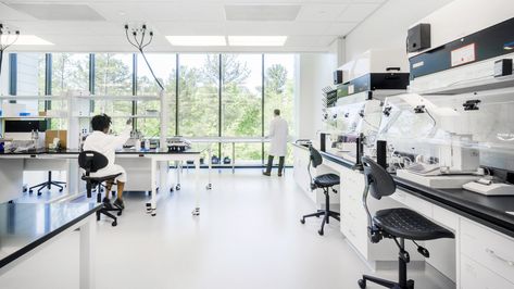 An Electrical Engineer’s Take on Designing Successful Pharmaceutical Lab Space - Clark Nexsen Laboratory Photoshoot, Laboratory Idea, Laboratory Design, Lab Design, Medical Laboratory, Clean Room, Electrical Engineering, Photoshoot Ideas, Design Process