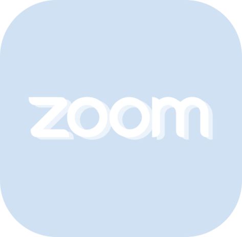 Zoom App Icon Aesthetic, Zoom Icon Aesthetic, Social Media Logos Icons, Zoom App Icon, Zoom Logo, Zoom Icon, App Zoom, Phone Makeover, Winter App