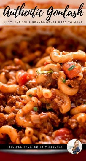 Best Goulash Recipes, Easy Goulash Recipes, Recetas Salvadorenas, American Goulash, Dinner Casserole Recipes, Goulash Recipes, Beef Casserole Recipes, Minced Meat, Beef Recipes Easy