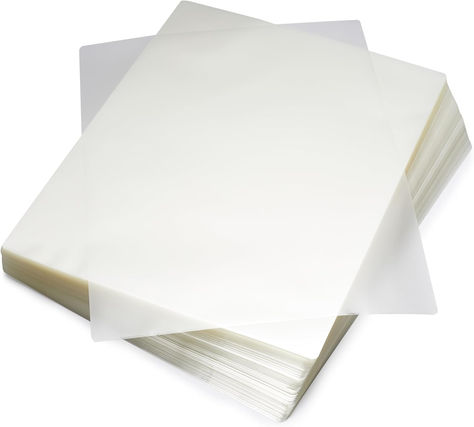 11.5 x 9-inch plastic laminating sheet (200-pack)
Compatible with all leading thermal laminators
3 mil thick material provides reliable strength and clear transparency
Ideal for sealing and protecting documents, photos, recipes, and more
Simply place document into sheet and insert into laminator; cut to fit for custom sizes Laminating Paper, Laminate Sheets, Amazon Basics, Ink Toner, Selling Products, Pharmacy Gifts, Suncatchers, Laminate, Custom Sizing