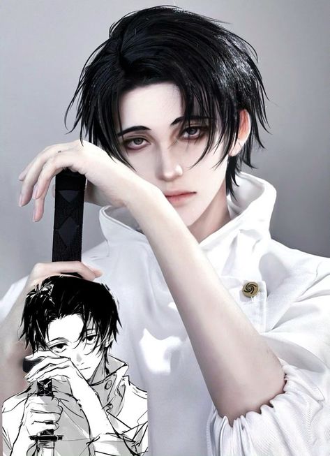 Yuta Jjk Cosplay, Yuta Okkotsu Cosplay, Yuta Cosplay, Jjk Cosplay, Jujutsu Kaisen Cosplay, Cosplay Couple, Anime Cosplay Makeup, Yuta Okkotsu, Cosplay Boy