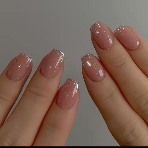 Short Nail Extension Designs, Simple Prom Nails, Short Coffin Nails Designs, Blush Pink Nails, Rose Gold Nails Design, Summer Nails 2023, Bridal Nails Designs, Natural Nail Designs, Beauty Hacks Nails