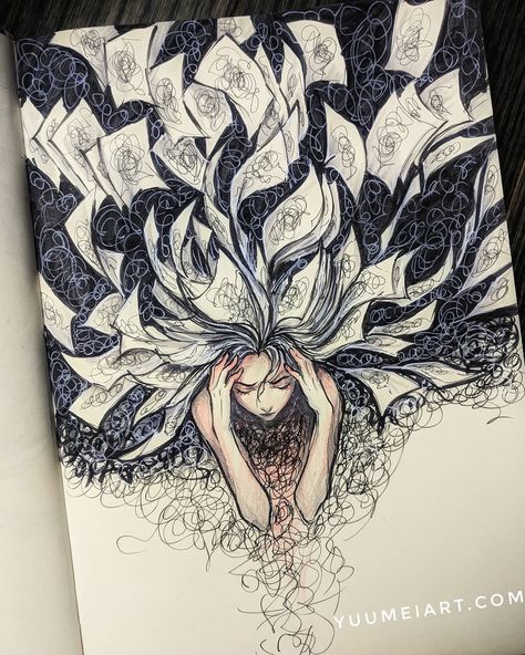 Yuumei Art, Pen Art Drawings, Meaningful Drawings, What To Draw, Art Drawings Sketches Creative, Arte Fantasy, Art Inspiration Painting, Discord Server, Book Art Drawings