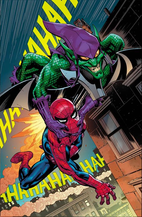 Ed McGuinness (@ed_mcguinness) on X Ed Mcguinness, The Goblin, Comic Book Art Style, Comic Book Pages, Green Goblin, Step Sister, Comic Book Style, Marvel Comic Character, Amazing Spider Man