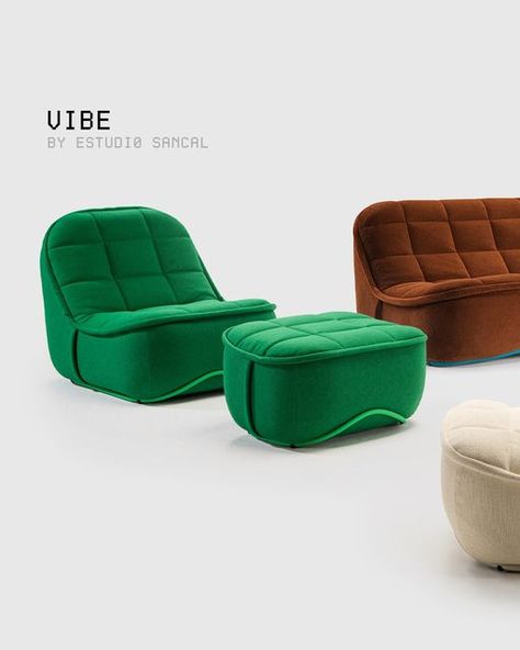 SANCAL on Instagram: "#Vibe by @estudio_sancal.  Re-Cover. Recover. In the vibe!  This family is designed to be enjoyed at home or provide a domestic touch to public spaces. With covers that are easy to change, the design can be dressed for any occasion or season. Repairs are simple, extending its lifespan.  @isaloniofficial  Hall 22 Stand H25-H27 From 16 to 21 April  UnRoom is a temporary exhibition of durable products.  #UnRoom #ProductDesign #SalonedelMobile #Salone24 #MilanDesignWeek #MilanDesignWeek2024 #Sancal #HappySancal" Temporary Exhibition, Modular System, Milan Design Week, Public Spaces, Decoration Accessories, The Vibe, Upholstered Furniture, Public Space, Kids Furniture