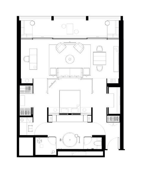 The PuShang Hotel and Spa, Xiamen Marina Deluxe Suite 100sqm Deluxe Room Hotel, Hotel Suite Floor Plan, Hotel Suite Design, Hotel Layout, Suite Room Hotel, Hotel Room Plan, Hotel Room Design Plan, Color Bathroom Design, Hotel Floor Plan