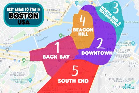 Where To Stay In Boston With Teens, Boston Places To Stay, Boston Neighborhoods Map, Boston Hotels On A Budget, Best Places To Stay In Boston, Where To Stay In Boston Massachusetts, Boston Family Vacation, Where To Stay In Boston, Best Hotels In Boston