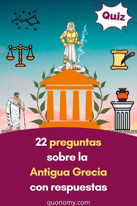 Si te apasiona o te interesa la historia, puedes probar cuánto sabes en este juego de 22 preguntas sobre la Antigua Grecia con respuestas explicadas.