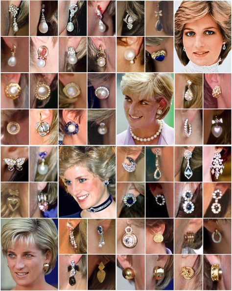 https://twitter.com/katiesroyallove/status/1246289750148804608 Princess Diana Jewelry, Princess Diana Dresses, Royal Family Pictures, Princess Diana Fashion, Fabric Flower Tutorial, Diana Fashion, Royal Tiaras, Lady Diana Spencer, Diana Spencer