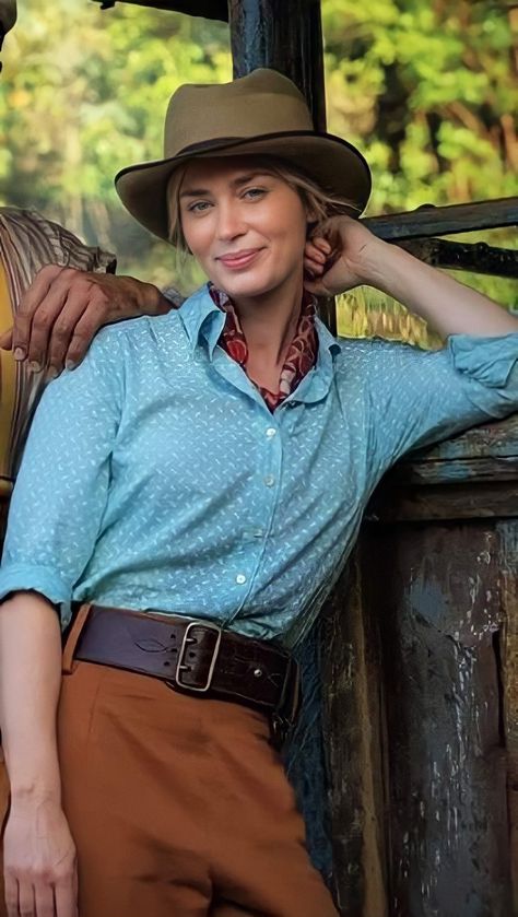 Jungle Cruise Moda Safari, Safari Outfit, Safari Outfits, Emily B, Jungle Cruise, 2022 Style, Dapper Day, Top Girls, Cruise Outfits