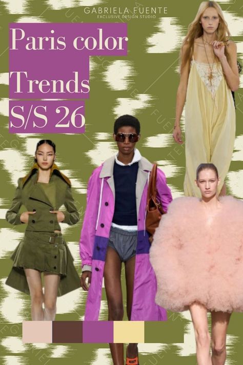 Pantone Trends, Print Design Trends, Fashion Trend Board, Colors For Spring, Trending Colors, Fashion Trend Forecast, Trend Forecast, Color Trends Fashion, Fashion Forecasting