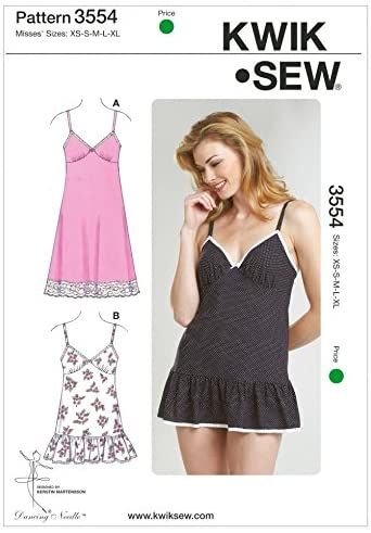 Nightgown Pattern, Kwik Sew Patterns, Lingerie Patterns, Women's Sewing Pattern, Sewing Clothing, Top Sewing, Sewing Lingerie, Kwik Sew, Couture Mode