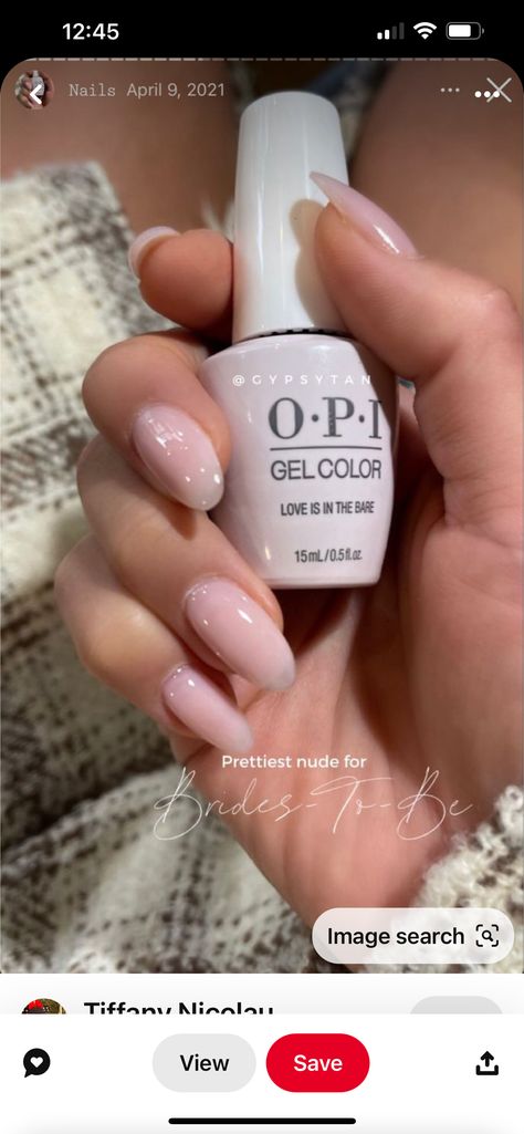 Opi Gel Nails, Summery Nails, Cute Gel Nails, Neutral Nails, Bridal Nails, Fire Nails, Classy Nails, Pretty Acrylic Nails, Chic Nails