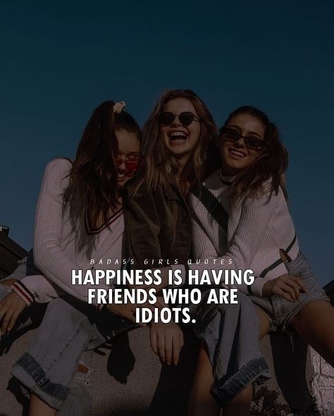 Miss You Sister Quotes, Badass Girls Quotes, Friendship Thoughts, Friendship Day Wishes, Friend Quotes For Girls, Caption For Girls, Instagram Captions For Selfies, Instagram Captions Clever, Girl Friendship Quotes