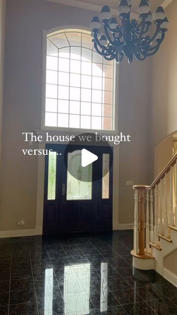 Interior Design Before And After, Home Renovation Before And After, 90s House Remodel, Home Transformation Before After, Before And After Interior Design, First Floor Remodel, Transitional Home Design, Neutral Pallet, Home Design Modern