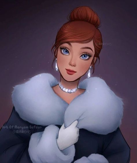 Princess Anastasia Fanart, Anastasia Disney, Disney Anastasia, Anastacia Disney, Anastasia Fanart, Anastasia Movie, Non Disney Princesses, Princess Anastasia, Anastasia Romanov