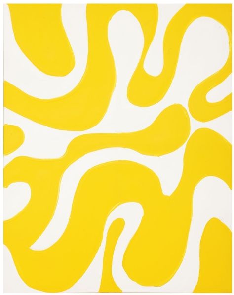 Art For Apartment Paintings, Yellow Illustration Aesthetic, Yellow Graphic Background, Background Patterns Illustrations, Organic Shapes Graphic Design, Yellow Poster Prints, White And Yellow Aesthetic, Yellow Painting Aesthetic, Yellow And White Aesthetic