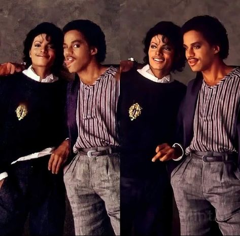 Michael Jackson And Marlon Jackson, Michael And Marlon Jackson, Marlon And Michael Jackson, Marlon Jackson, Mass Outfit, Electric Guitarist, Randy Jackson, Mike Jackson, Kenya Moore