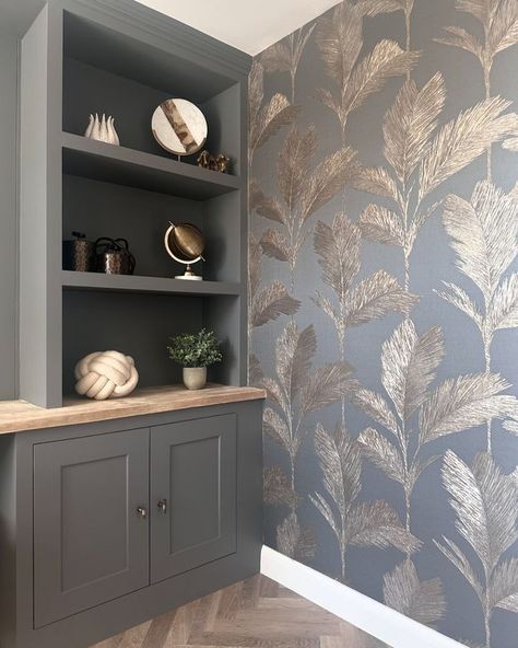 OLIVIA & M 🤍 (@holdentoourhome) • Instagram photos and videos Wallpaper Chimney Breast, David Wilson Homes, David Wilson, Chimney Breast, I Am In Love, The Wallpaper, Am In Love, New Builds, House Tours