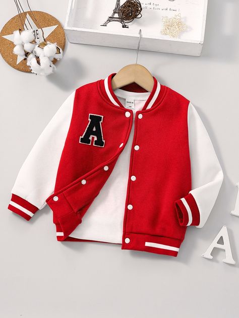 Crochet Hoodie, Varsity Letterman Jackets, Base Ball, Letterman Jacket, Boys Jacket, Black Boys, Baseball Jacket, Brick Red, College Fashion