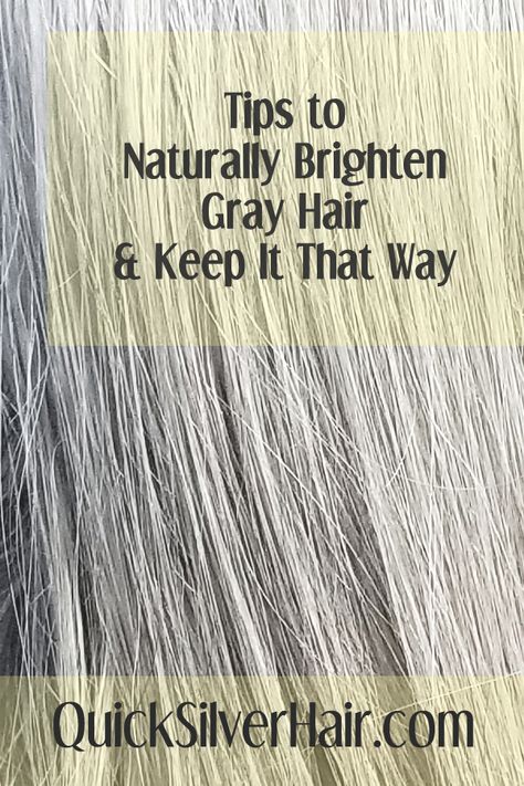 Grey Hair Turning Yellow, Brighten Gray Hair, Grey Hair Care, Grey Hair Looks, Grey Hair Over 50, Shampoo For Gray Hair, Grey Hair Transformation, Grey White Hair, Hair Toner