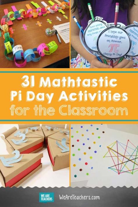 Math Pie Day Projects, Pi Day Activities 4th Grade, Pi Day Stem Activities, Pi Activities For Kids, Pie Day Activities Elementary, Pie Day 3.14 Activities, Pi Day Activities Middle School, Math Day Activities, Around The World Math Activities