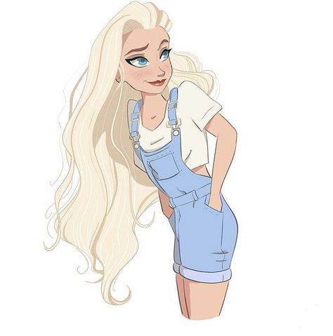 Modern Elsa, Disney Princess Anime, Princesas Disney Anime, Frozen Pictures, Disney Princess Elsa, Disney Princess Modern, Disney Princess Fashion, Mickey Mouse Cartoon, Disney Princess Wallpaper