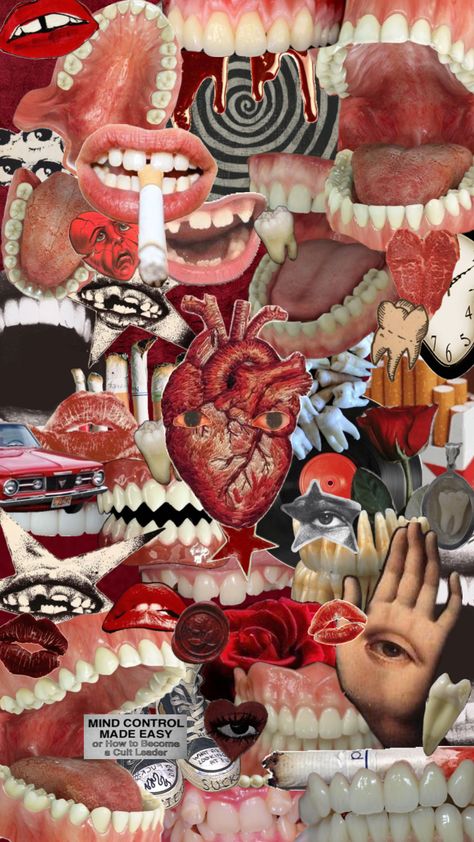 #teeth #weirdcore #triggerwarning #art #vintage #heart #animation #animatedshuffle Weirdcore Wallpaper, Heart Animation, Vintage Heart, Surreal Art, Art Vintage, Your Aesthetic, Connect With People, Creative Energy, Surrealism