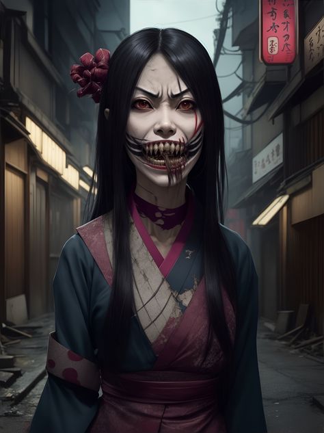 In Video Japanese Urban Legends Photos for Video Presentation, Horror Project and Poster Collection Japanese Vampire, Japanese Horror Movies, Japanese Urban Legends, Japanese Horror, Poster Collection, Urban Legends, Halloween Looks, Selling Online, Horror Movies