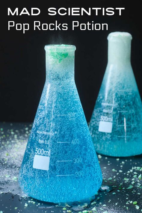 Mad Scientist Lab Trunk Or Treat, Galaxy Science Experiments, Souper Halloween, Potions For Kids, Science Party Favors, Toddler Science, Lab Decorations, Mad Scientist Halloween, Science Themed Party