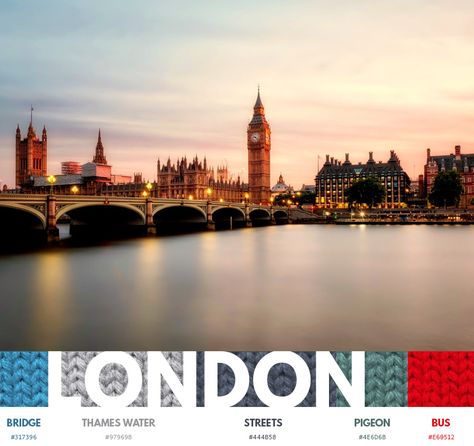 London color themes Dubai Work, Travel Palette, Wedding Colour Palettes, Historic Colours, New York Taxi, City And Colour, Colouring Inspiration, British Weather, Trip To London